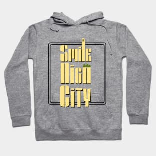 Smile High City - The Typography Hoodie